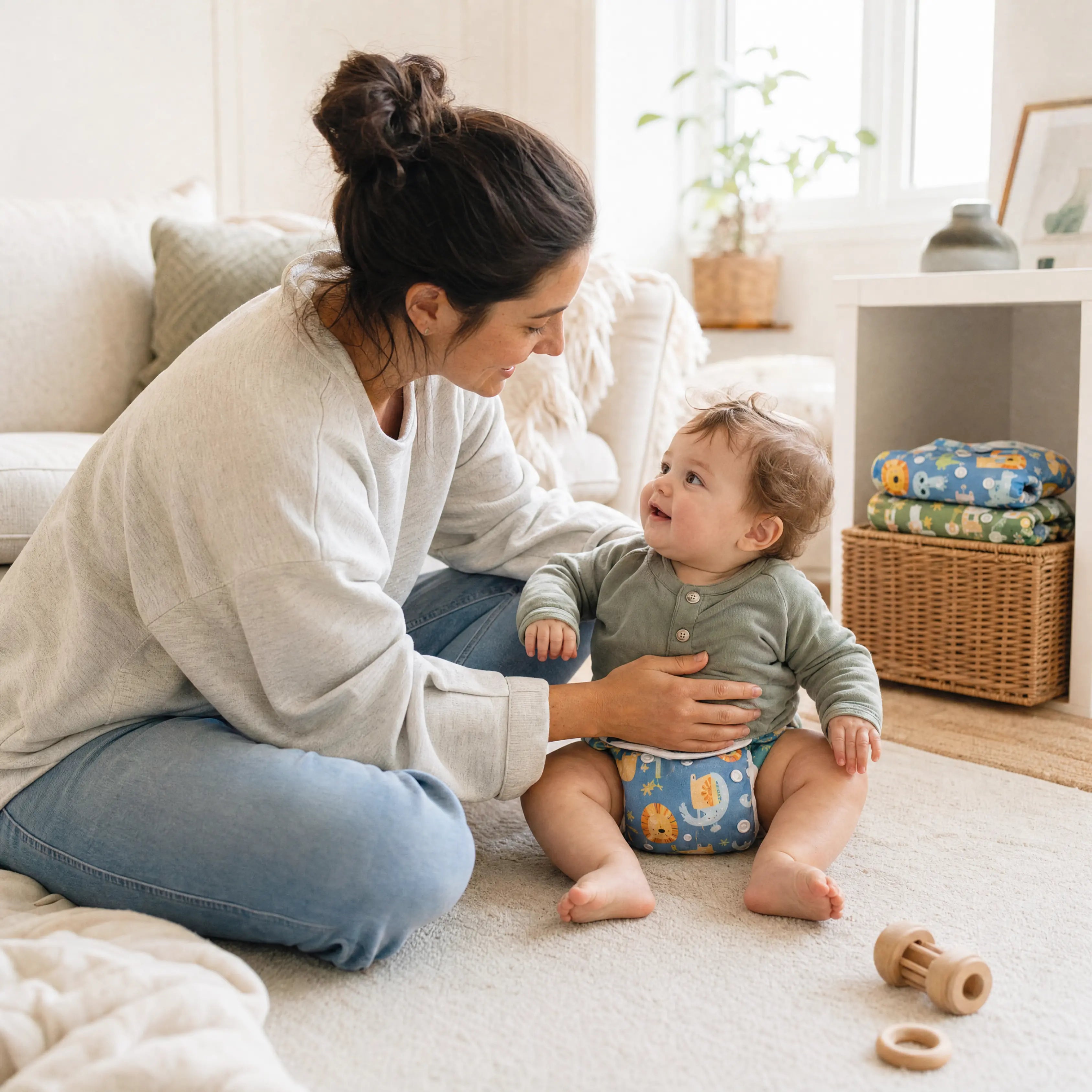 Cherry Snuggies | Reusable Nappies for Your Baby